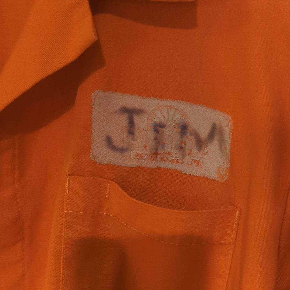 Orange Work Jacket - Picture 3 of 3